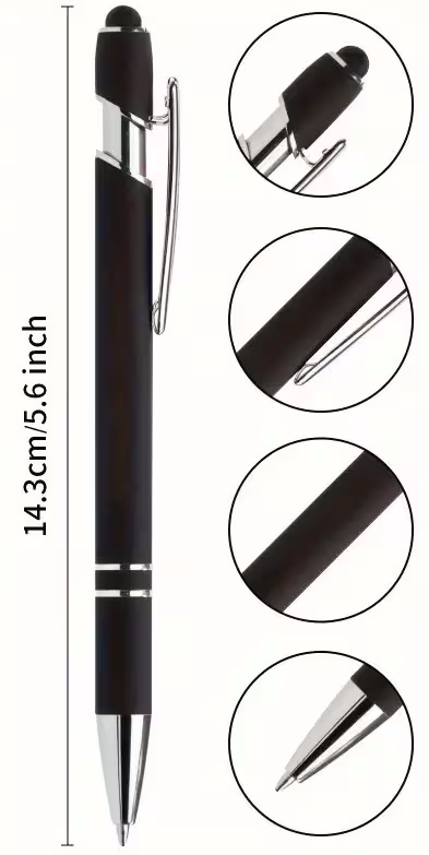 Personalisierte Kugelschreiber mit Gravur & Touchpen