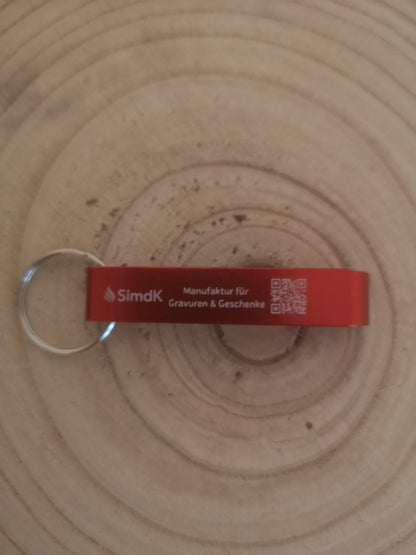 Personalisierter Aluminium-Flaschenöffner – Dein Name, Dein Logo, Dein Stil