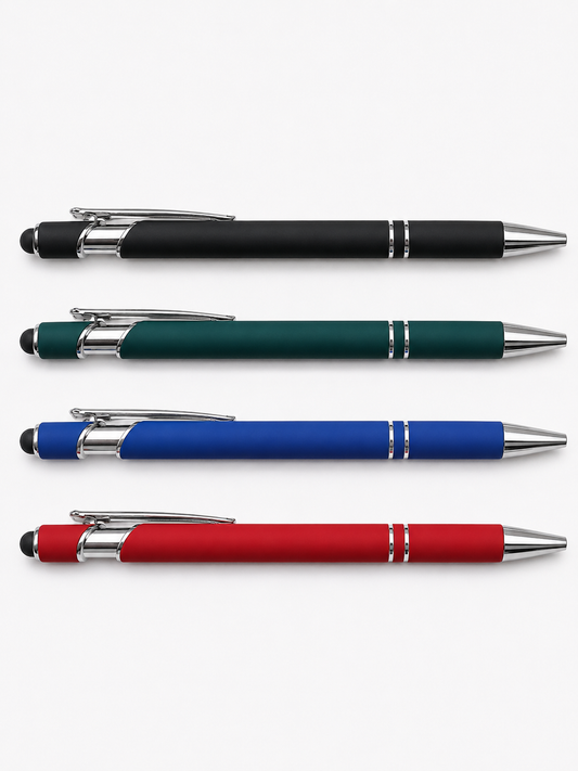 Personalisierte Kugelschreiber mit Gravur & Touchpen