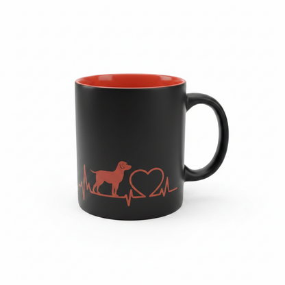 Personalisierte Keramiktasse mit Wunschtext