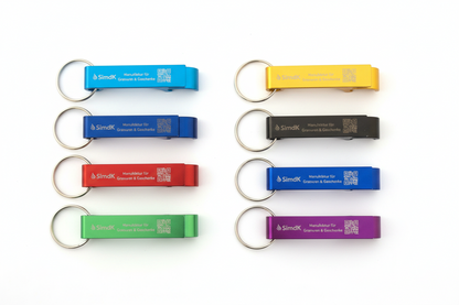 Personalisierter Aluminium-Flaschenöffner – Dein Name, Dein Logo, Dein Stil