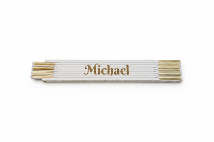 Zollstock Michael weißer Hintergrund